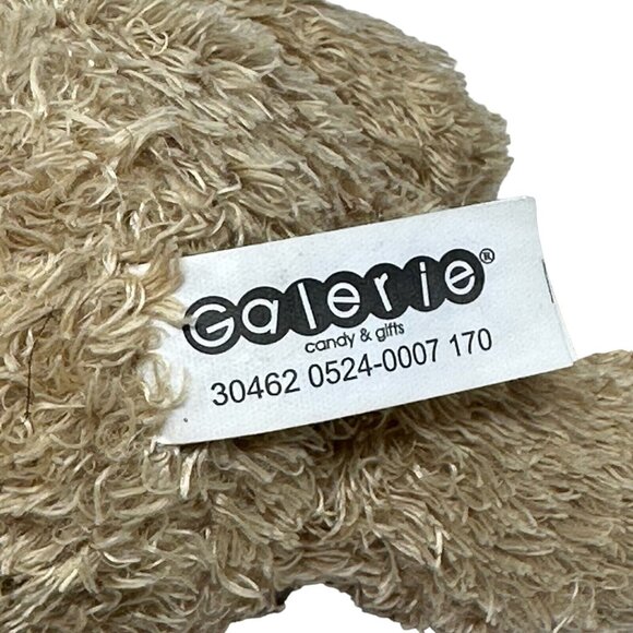 Galerie Hershey Plush Bear Moose Chocolate Promo Gift 7 Inch Red Logo Ribbon - Picture 5 of 14